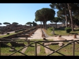 01881 ostia - regio ii - insula vii - piazzale delle corporazioni (ii,vii,4) - oestlicher portikus - gesehen von norden.jpg